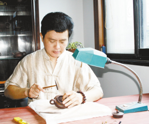 紫砂壶图片:胡洪明 - 宜兴紫砂壶网