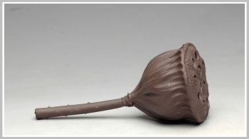 紫砂壶图片：文雅茶宠 手工精制 可看细节 精品 一品 - 宜兴紫砂壶网