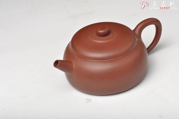 紫砂壶图片：杀茶利器 适合绿茶 全手润泉 - 宜兴紫砂壶网