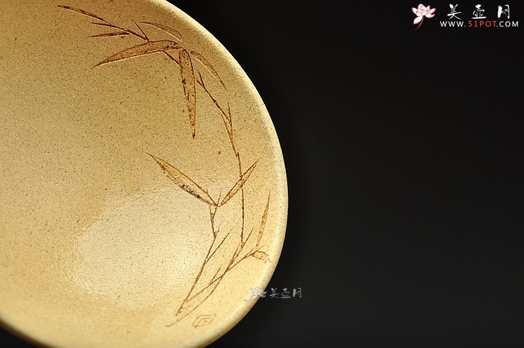 紫砂壶图片：一套梅兰竹菊 茶室之美 乳香杯 - 宜兴紫砂壶网