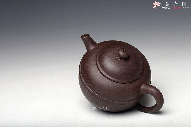 紫砂壶图片：美壶特惠 茶人最爱 实用 摹古系列之黑星土 明式腰线 - 宜兴紫砂壶网
