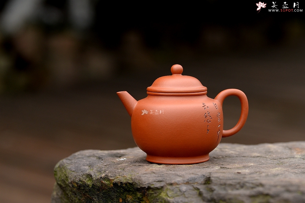 紫砂壶图片：只为茶人 传统器形 铁观音利器 优质朱泥 美壶特惠 全手宫灯 - 宜兴紫砂壶网