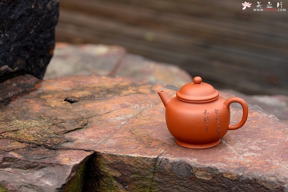 紫砂壶图片：只为茶人 传统器形 铁观音利器 优质朱泥 美壶特惠 全手宫灯 - 宜兴紫砂壶网