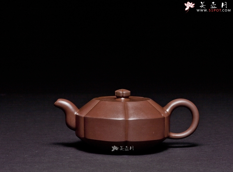 紫砂壶图片：六瓣梅 - 宜兴紫砂壶网