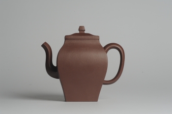 紫砂壶图片:美壶特惠 全手工镶接四方吉金壶 泥料超好 茶人醉爱 - 宜兴紫砂壶网