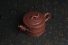 紫砂壶图片:美壶特惠 精致紫泥可心竹段壶 茶人醉爱 - 宜兴紫砂壶网