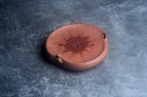 紫砂壶图片：美器特惠 朱自立工作室精品寿桃干泡台 直径大约15cm - 宜兴紫砂壶网