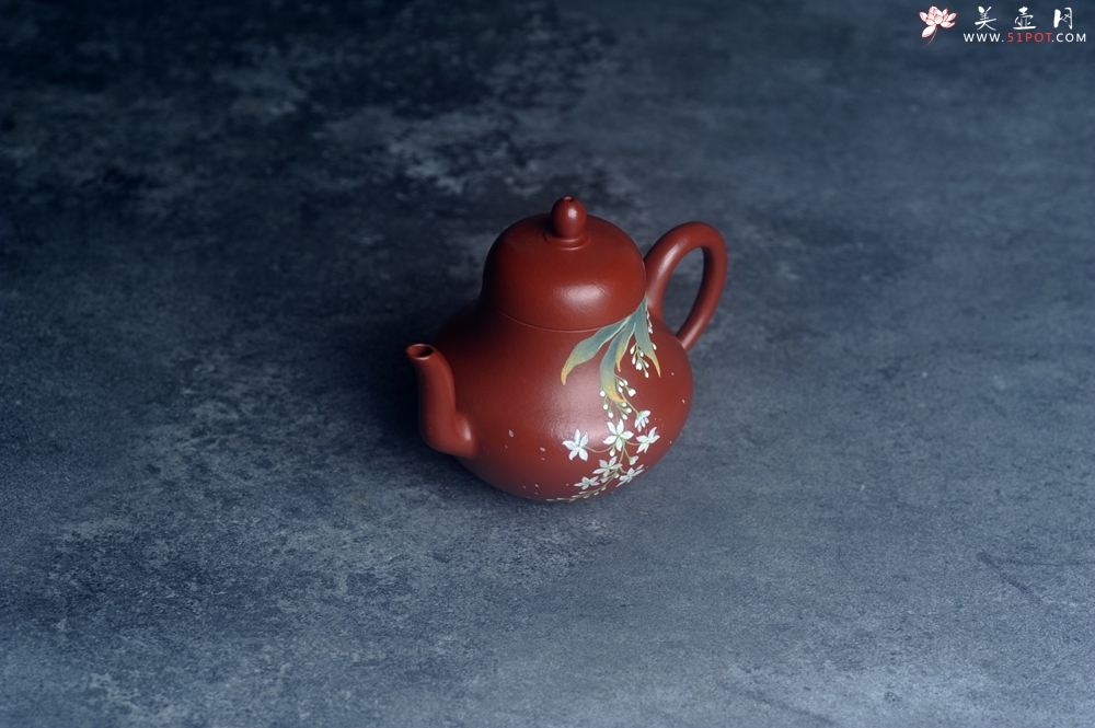 紫砂壶图片：美壶特惠 优质朱泥梨形壶 工夫茶具  茶人醉爱 - 宜兴紫砂壶网