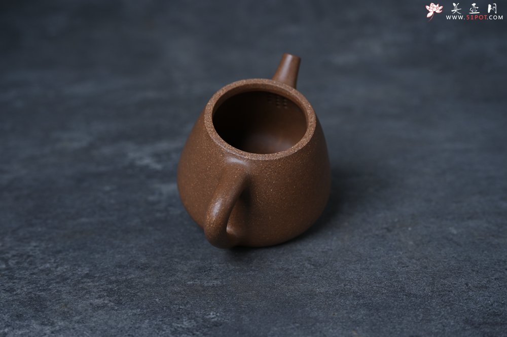 紫砂壶图片：美壶特惠 油润老段泥精致高石瓢紫砂茶壶 茶人醉爱 - 宜兴紫砂壶网