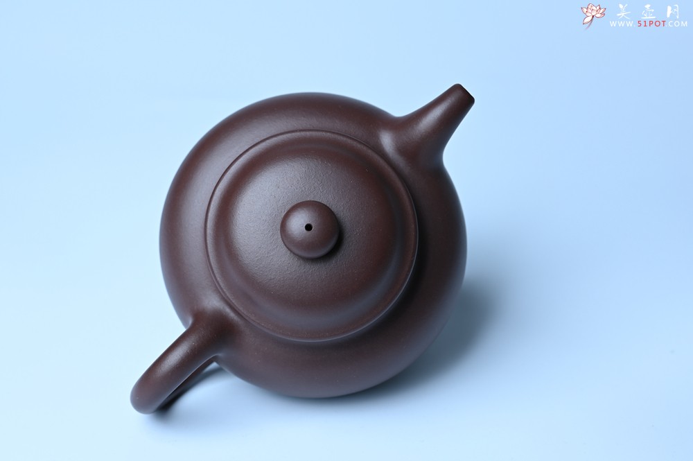 紫砂壶图片：潜力股王老师 美壶特惠 老紫泥全手工大亨掇只壶 - 宜兴紫砂壶网