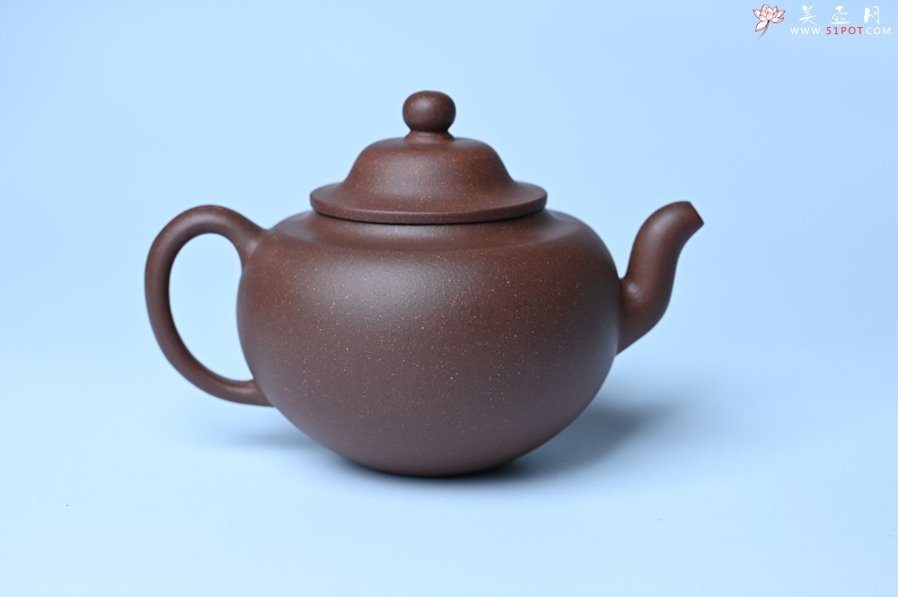 紫砂壶图片：美壶特惠 特好紫泥玉笠壶 茶人醉爱 - 宜兴紫砂壶网