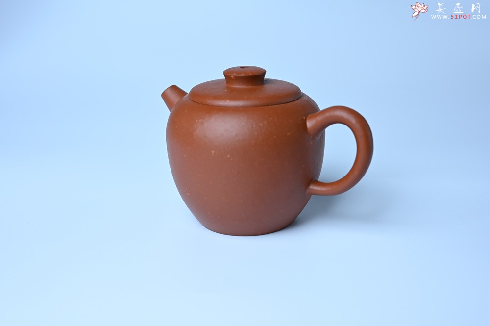 紫砂壶图片：美壶特惠 精品粗砂红泥巨轮壶 茶人醉爱 - 宜兴紫砂壶网