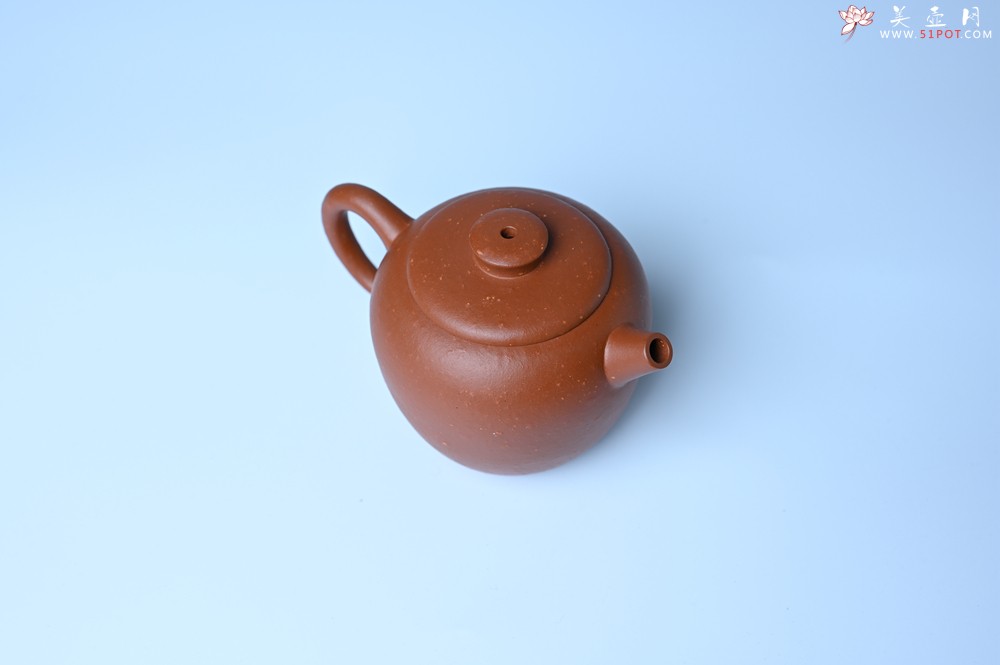 紫砂壶图片：美壶特惠 精品粗砂红泥巨轮壶 茶人醉爱 - 宜兴紫砂壶网