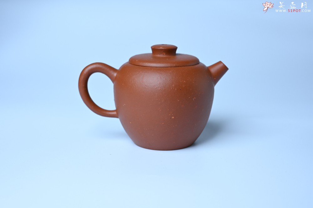 紫砂壶图片：美壶特惠 精品粗砂红泥巨轮壶 茶人醉爱 - 宜兴紫砂壶网