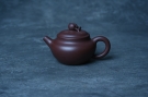 特好老紫泥全手工寿桃壶 茶人醉爱-宜兴紫砂壶网