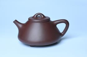 紫砂壶图片：美壶特惠 特好老紫泥子冶石瓢 - 宜兴紫砂壶网