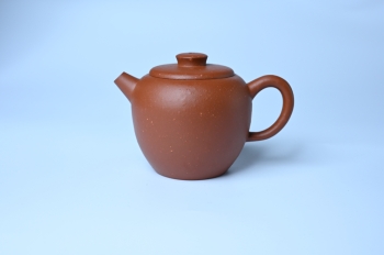 紫砂壶图片:美壶特惠 精品粗砂红泥巨轮壶 茶人醉爱 - 宜兴紫砂壶网