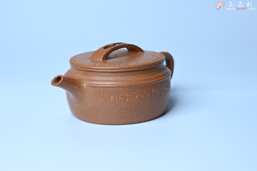 紫砂壶图片：美壶特惠 特好黄降坡泥汉瓦壶 万物可盼 茶人醉爱 - 宜兴紫砂壶网