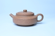 紫砂壶图片：美壶特惠 紫砂壶手工手制特好五彩老段泥还原烧周盘壶 茶壶 茶具 单壶 - 宜兴紫砂壶网