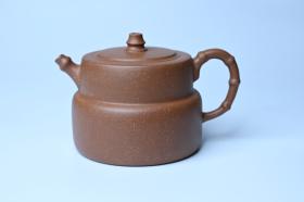 紫砂壶图片：美壶特惠 精致秀雅趣竹壶 茶人醉爱 - 宜兴紫砂壶网