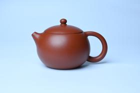 紫砂壶图片：美壶特惠 油润大红袍朱泥 小品西施壶 茶人醉爱 - 宜兴紫砂壶网