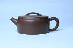 紫砂壶图片：美壶特惠紫砂壶手工手制老紫泥汉瓦壶 茶壶 茶具 单壶 - 宜兴紫砂壶网