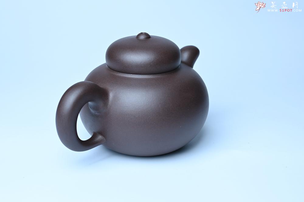 紫砂壶图片：美壶特惠 精致优质黑星土道洪风格德福壶 茶人醉爱 - 宜兴紫砂壶网