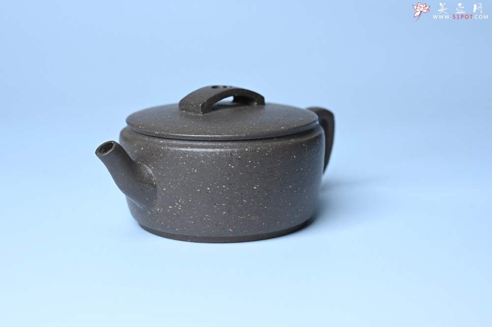 紫砂壶图片：美壶特惠 优质青灰段泥汉瓦壶 茶人醉爱 - 宜兴紫砂壶网