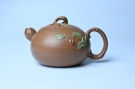 美壶特惠 潜力股董静老师精品老段泥双色寿桃壶 茶人醉爱-宜兴紫砂壶网