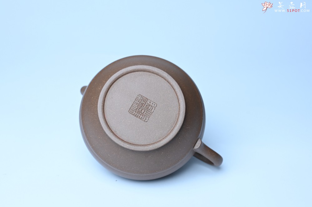 紫砂壶图片：美壶特惠 紫砂壶手工手制青灰段泥巨轮壶 茶壶 茶具 单壶 - 宜兴紫砂壶网