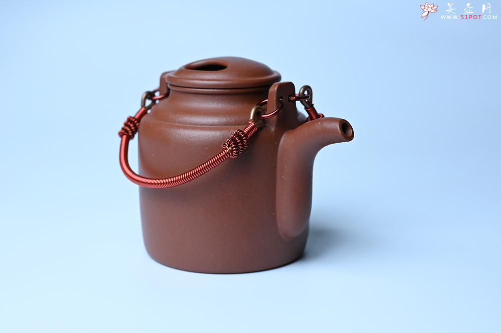 紫砂壶图片：美壶特惠 特好红皮龙精工洋桶壶 茶人醉爱 - 宜兴紫砂壶网