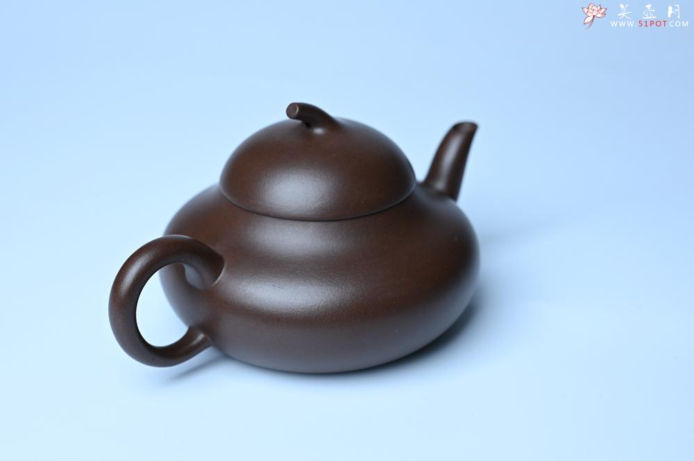 紫砂壶图片：美壶特惠 特好老紫泥茄段梨形壶 茶人醉爱 - 宜兴紫砂壶网