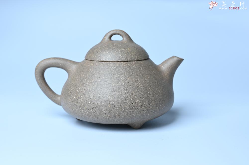 紫砂壶图片：美壶特惠 特好松花段泥精工乳瓢茶壶 茶人醉爱 - 宜兴紫砂壶网