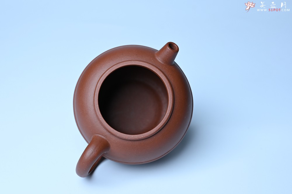 紫砂壶图片：美壶特惠 精致老清水泥腰线巨轮壶 茶人醉爱 - 宜兴紫砂壶网