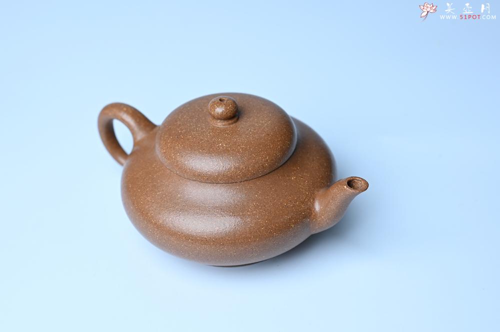 紫砂壶图片：美壶特惠 特好老段泥精致合欢壶 茶人醉爱 - 宜兴紫砂壶网