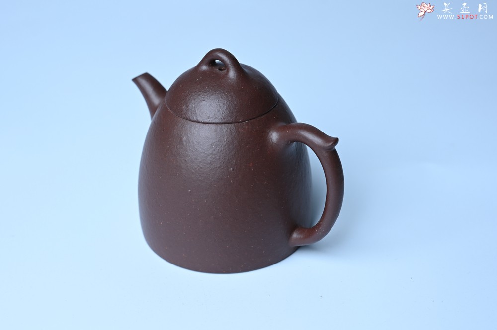 紫砂壶图片：美壶特惠 特好手磨料老紫泥秦权 茶人醉爱 - 宜兴紫砂壶网