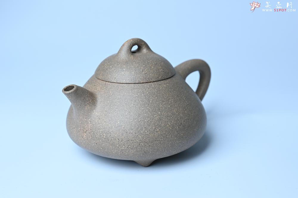 紫砂壶图片：美壶特惠 特好松花段泥精工乳瓢茶壶 茶人醉爱 - 宜兴紫砂壶网
