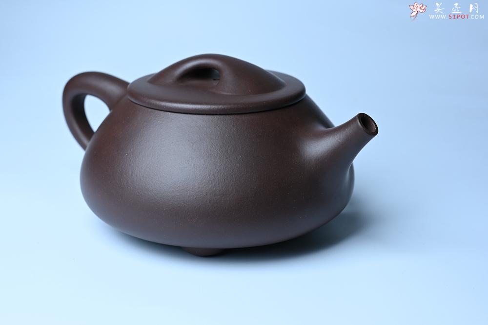 紫砂壶图片：美壶特惠 精致特好紫泥大满瓢 难度大 足足做了一个多星期 - 宜兴紫砂壶网