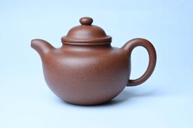 紫砂壶图片：美壶特惠 精致降坡泥大亨掇只壶 茶人醉爱 - 宜兴紫砂壶网