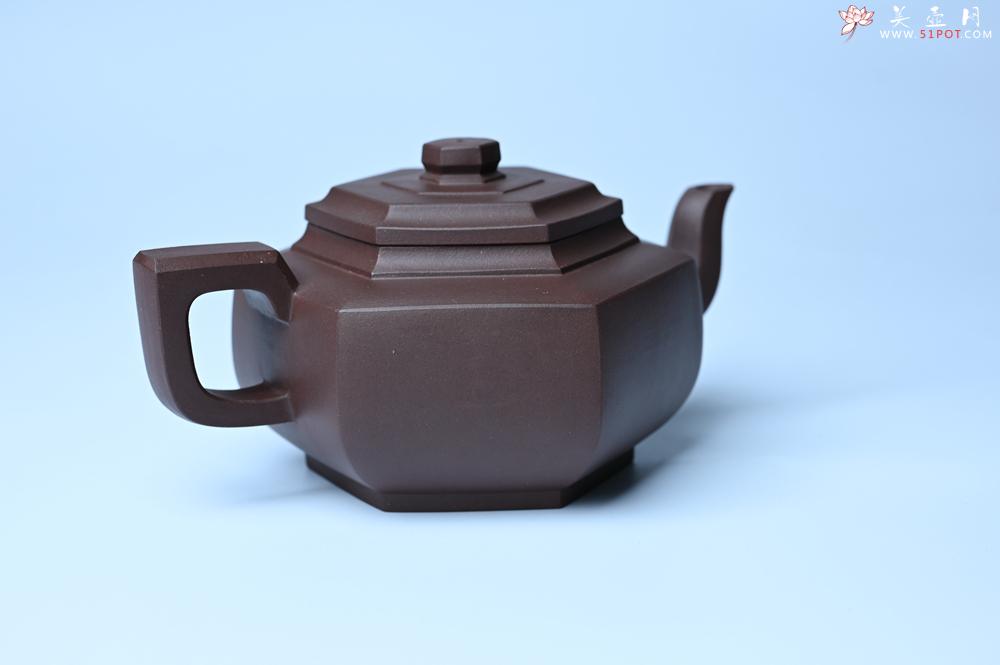 紫砂壶图片：美壶特惠 潜力股凌晨老师 精致紫泥全手工雪华壶 期待与您结缘 - 宜兴紫砂壶网
