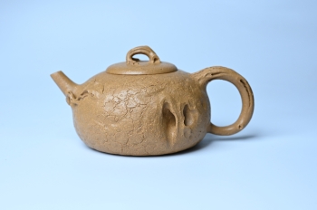 紫砂壶图片:美壶特惠 特好老段泥全手工供春壶 茶人醉爱 - 宜兴紫砂壶网
