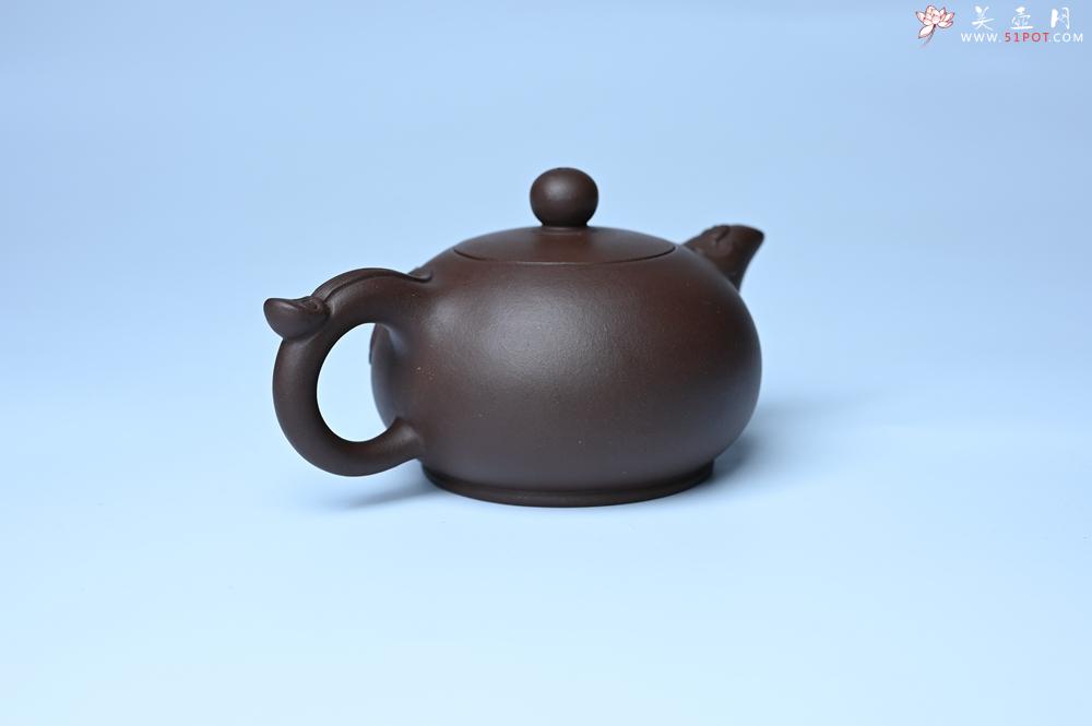 紫砂壶图片：美壶特惠 优质老紫泥福在眼前壶 茶人醉爱 - 宜兴紫砂壶网