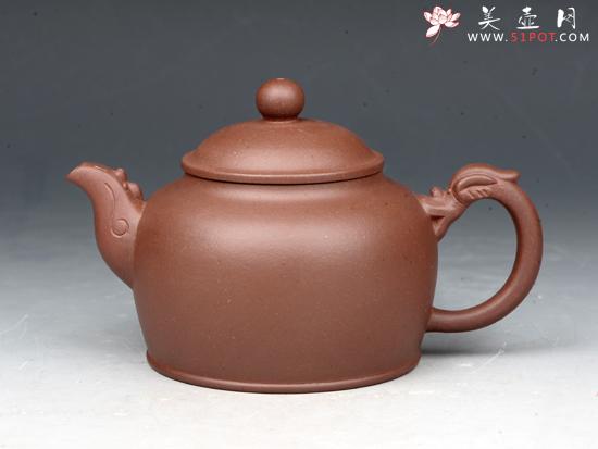 紫砂壶图片:巨轮壶 - 宜兴紫砂壶网