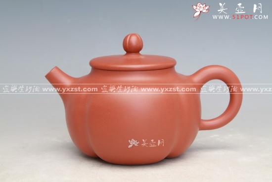 紫砂壶图片：百合 - 宜兴紫砂壶网