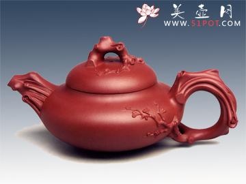 紫砂壶图片：翦梅柔情 - 宜兴紫砂壶网