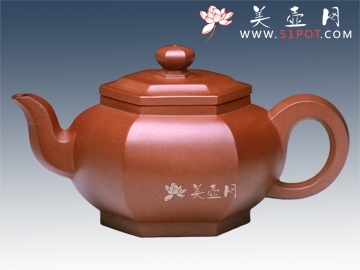 紫砂壶图片：汉六方 - 宜兴紫砂壶网