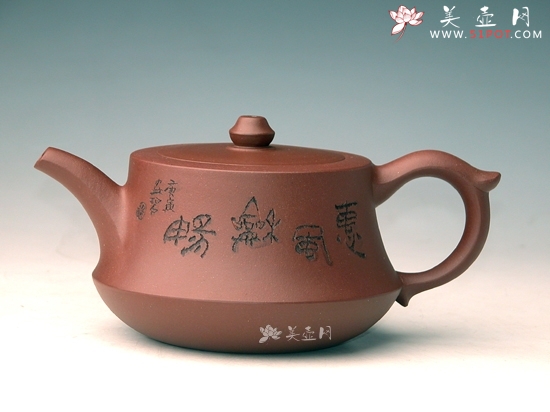紫砂壶图片：柱础 - 宜兴紫砂壶网