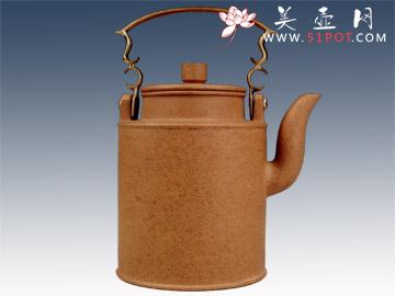 紫砂壶图片：高洋桶三届太博会金奖作品 - 宜兴紫砂壶网