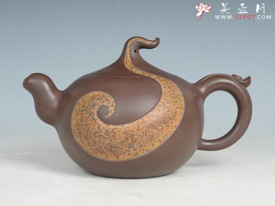 紫砂壶图片：高山流水 - 宜兴紫砂壶网