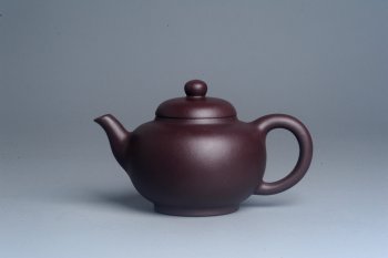 紫砂壶图片：油润黄龙山底槽青 全手工熹微壶  期待与您结缘 - 宜兴紫砂壶网